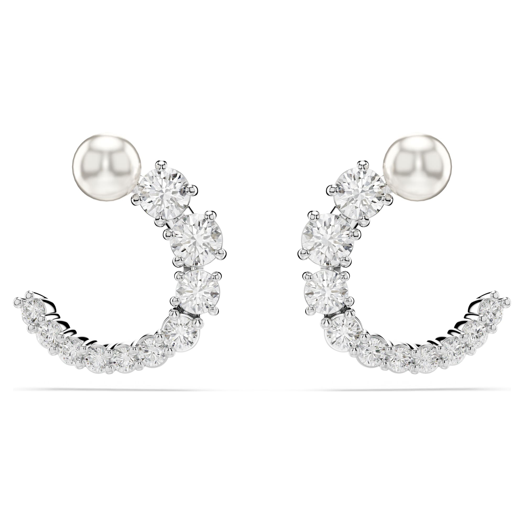 Boucles d'oreilles Matrix perle 