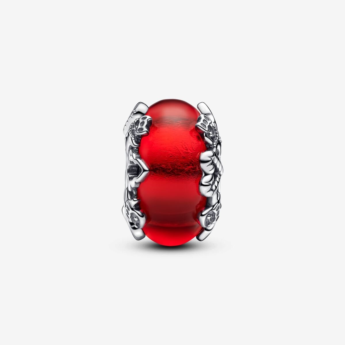 CHARM PANDORA VERRE DE MURANO ROUGE NOËL 