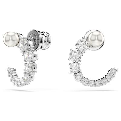 Boucles d'oreilles Matrix perle 