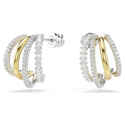 Boucles d oreilles Swarovski Hyperbola multis rangs