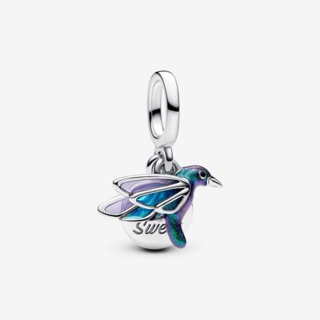 CHARM PANDORA COLIBRI 