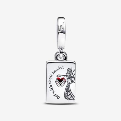 CHARM PANDORA LES MECHANTS  REINE DE COEUR ALICE AU PAYS DES MERVEILLES